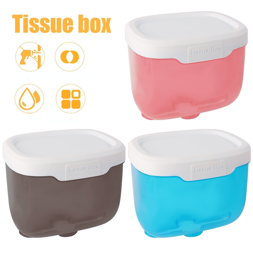 Waterproof Toilet Tissue Box/Wall-mounted Toilet Roll Paper Draw Box ...