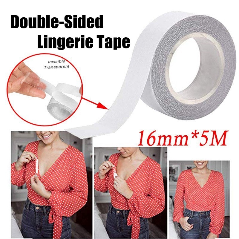 Fixed for Dress Shirt Double-sided Sticker 5M Portable Self-adhesive ...