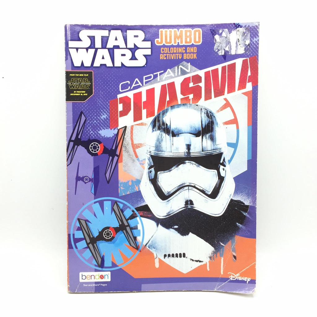 BENDON Star Wars Jumbo Coloring and Activity Book: Captain Phasma ...
