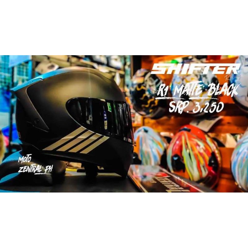 Shifter R1 Mono Fullface Dual Visor Helmet Shopee Philippines