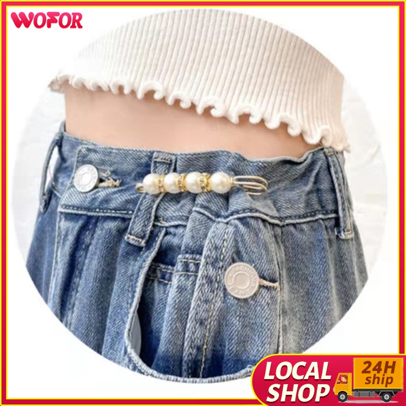 The Waist Buckle Prevent Light Brooch Pants Pin Close Waist Pin