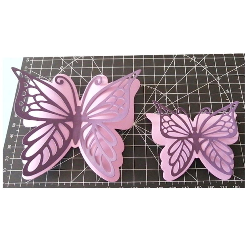 LL Butterfly Metal Cutting Dies Scrapbooking Stencil Die Cuts Card ...