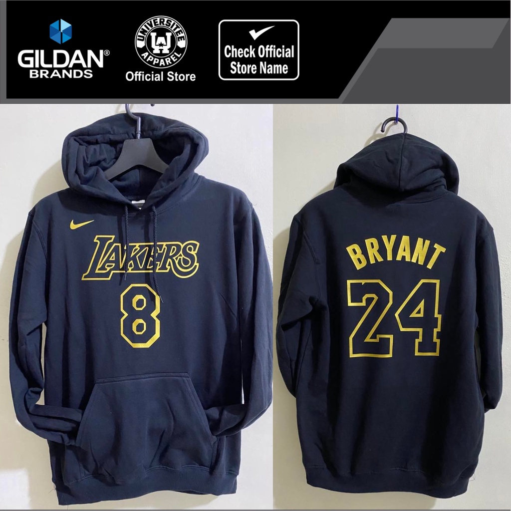 GILDAN NBA Los Angeles LAKERS Hoodie Sweater KOBE BRYANT 8 24 LA LAKERS Black Mamba Hoodie Jacket