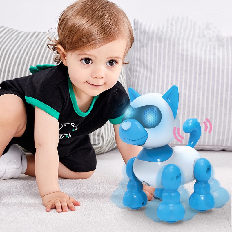 Children's Fun Playmate Puppy Toy Robot Pet Dog Children Crawling ...