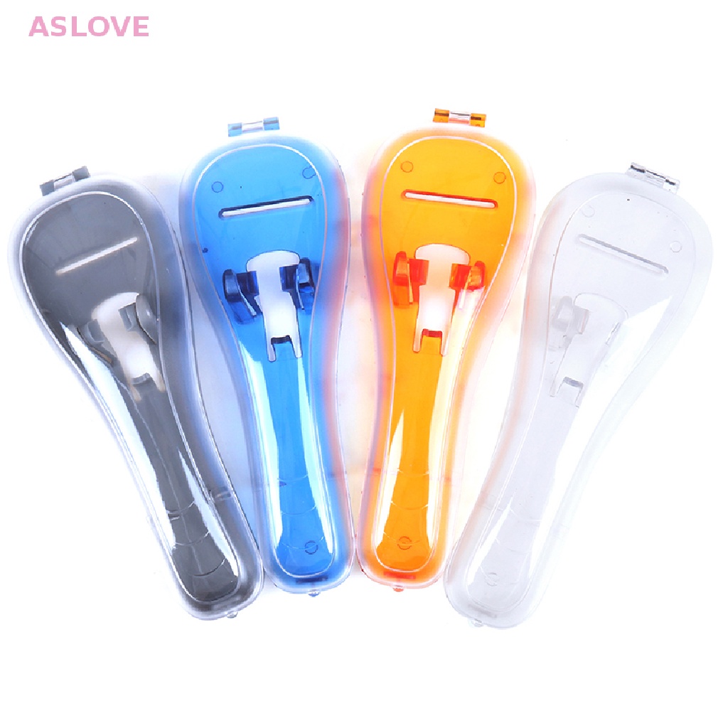 ASLOVE Men's Plastic Shaver Razor Case Hand Holder Box Travel Storage ...