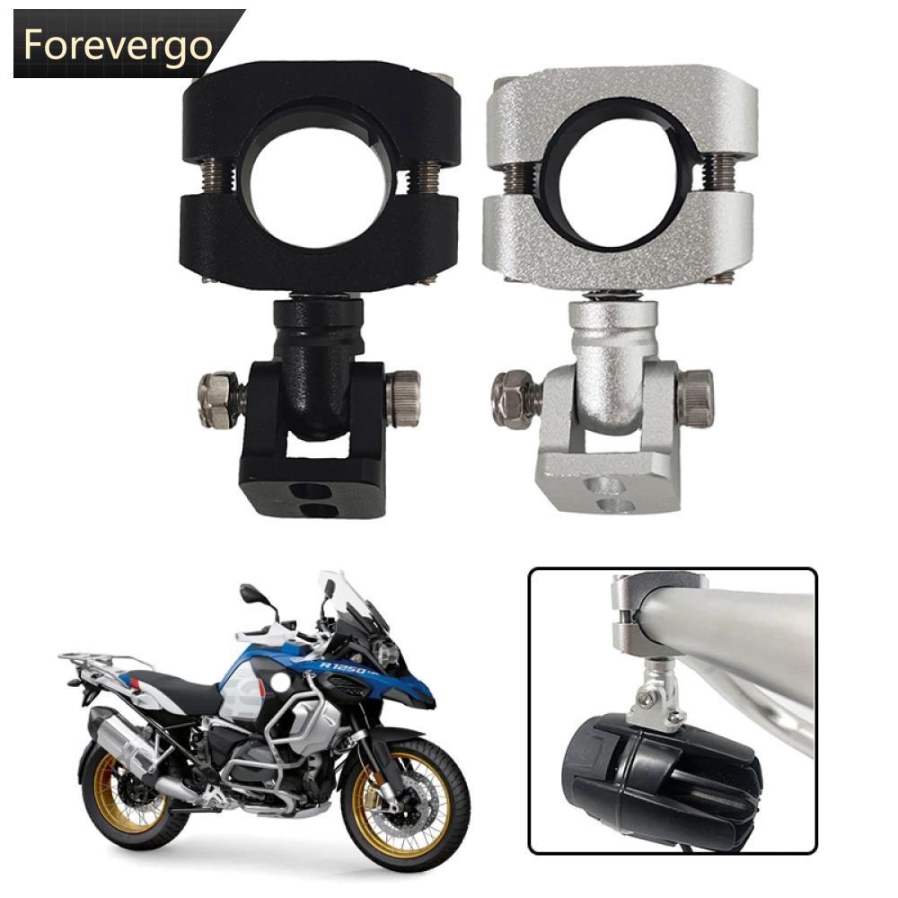 Forevergo 1pc Motorcycle Fog Lights Brackets Auxiliary Led Lights 