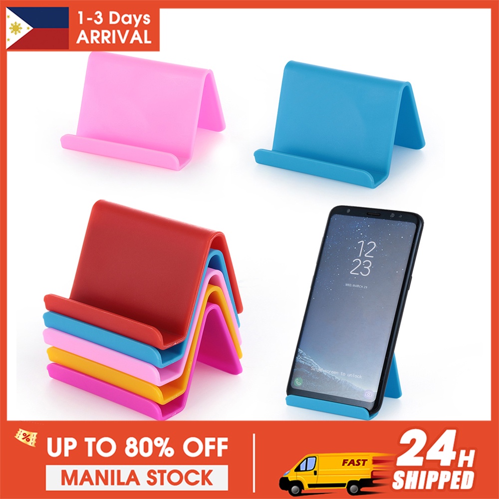 Candy Color Universal Mini Smart Phone Holder Table Desk Mount Stand