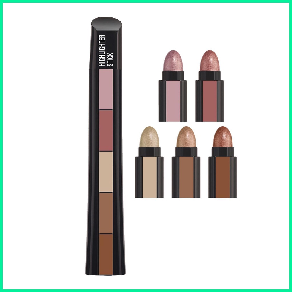 Face Highlighter Stick 5 Colors Eye Highlighter Stick Pearlescent