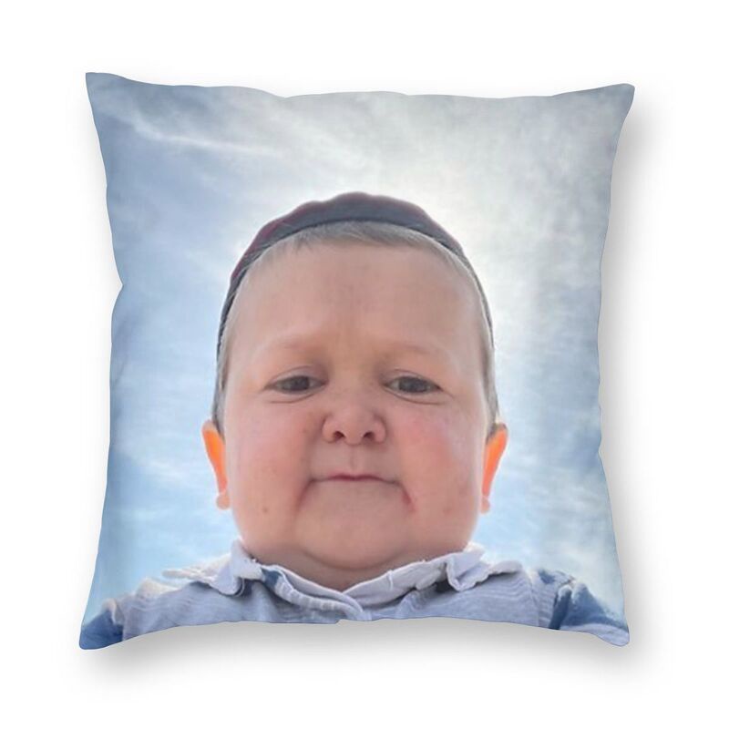 Hasbulla Hasbullah Smile Cushion Cover Two Side 3D Print Throw Pillow