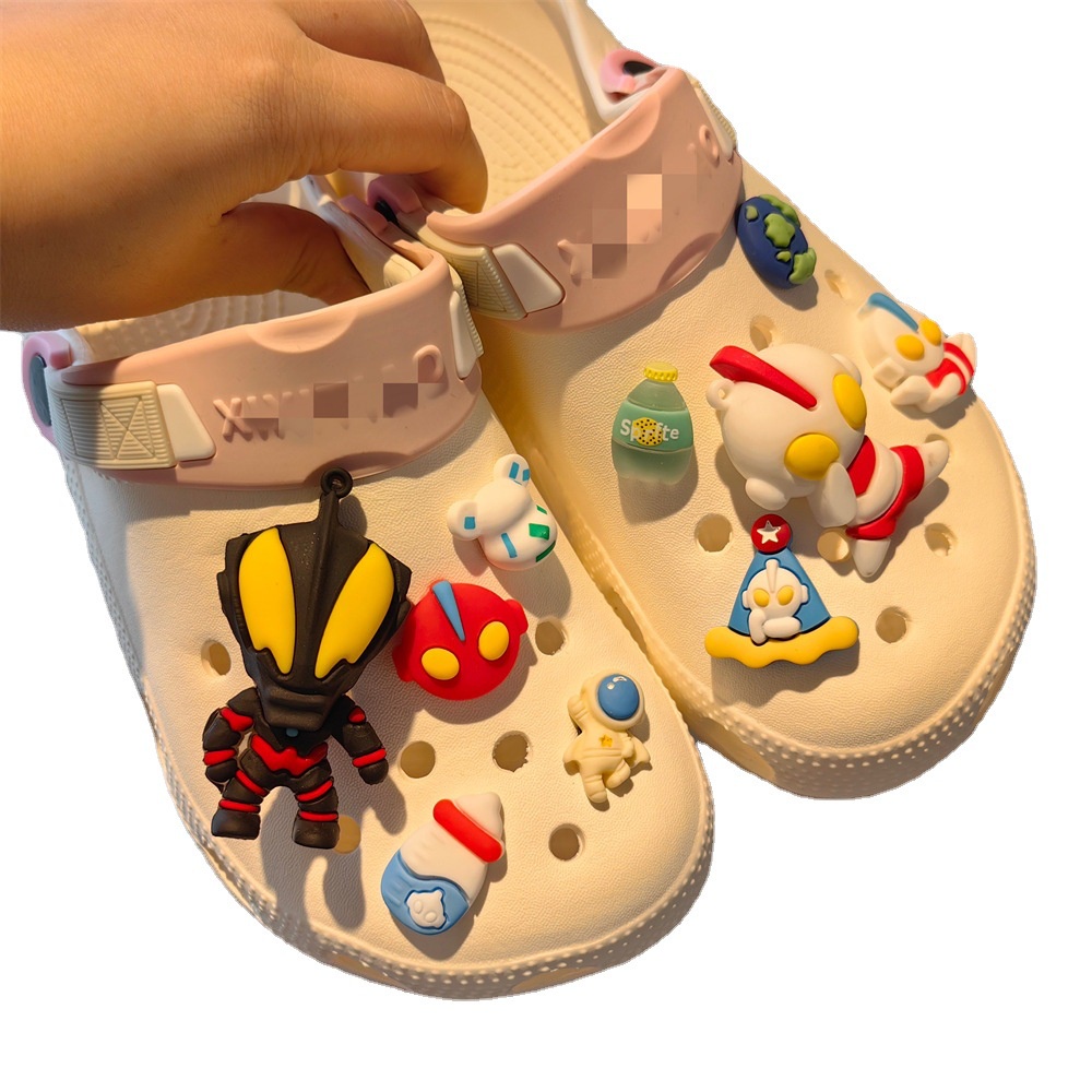 Cartoon Chocolate Candy Crocs Jibbitz Anime Kaws Jibits Charm Sesame