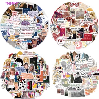 10/30/50/100pcs Taylor Alison Swift Folk Song Midnights Stickers Aesthetic  DIY Guitar Phone Case