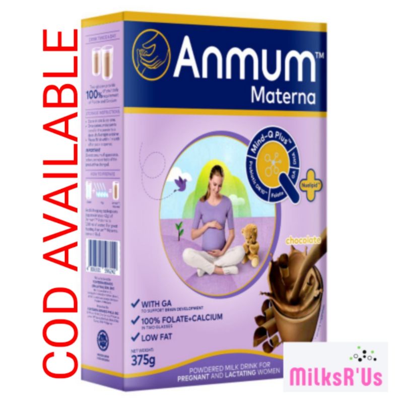 Anmum Materna Chocolate 375g Maternal Milk for Lactating women Shopee