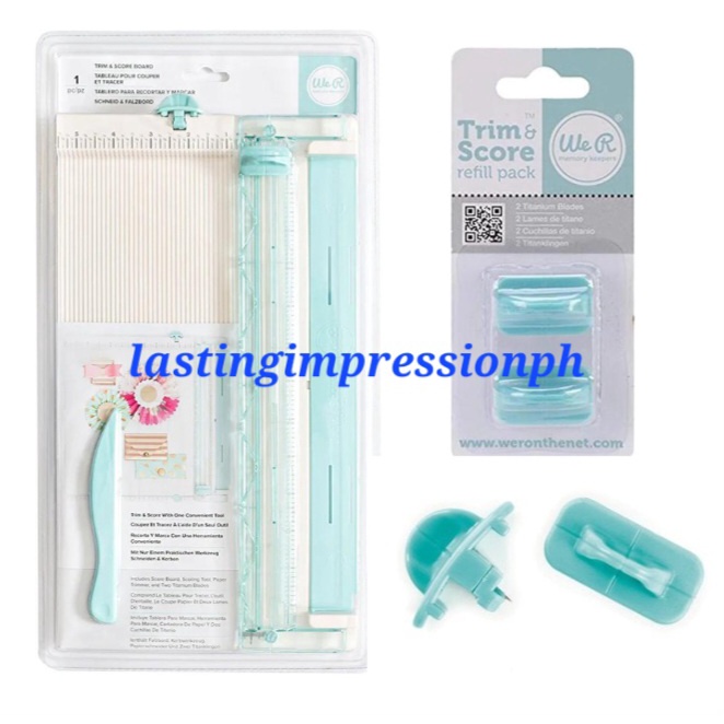 We R Memory Keepers Trim and Score Board & Replacement Blade (Old
