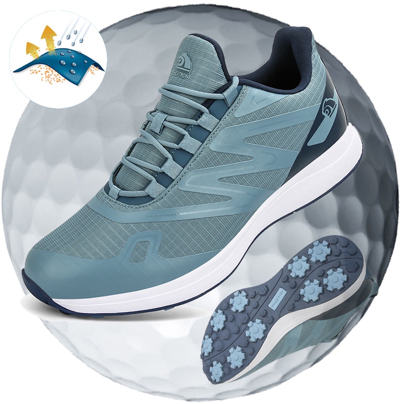 Newest Men's Waterproof Golf Shoes Spikeless Men Golf Sneakers Shopee