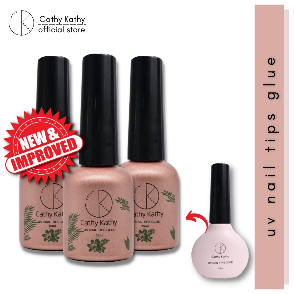 Cathy Kathy Professional UV Nail Tips Glue Gel Multipurpose Nail Gel