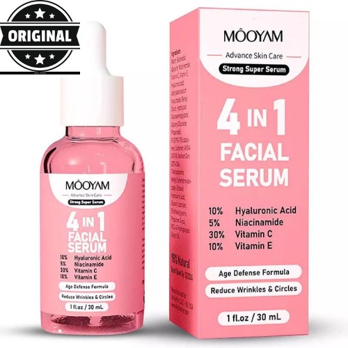 100 Original Mooyam Skincare 4 In 1 Super Serum Cruelty Free For All