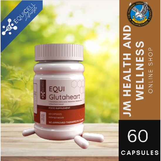 Equi GlutaHeart with LGlutathione, Amino Acids, Nattokinase 800mg x