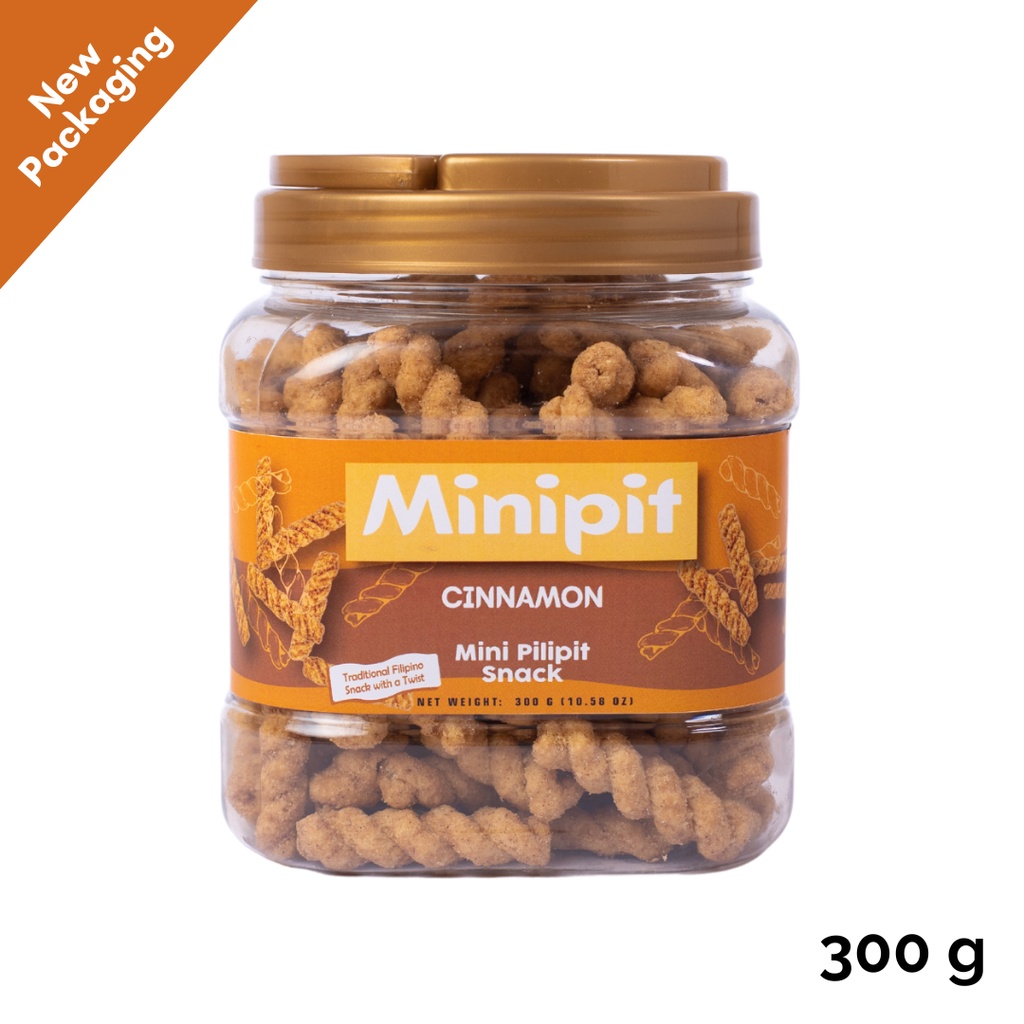 Minipit Mini Pilipit Snack Cinnamon 300g | Shopee Philippines