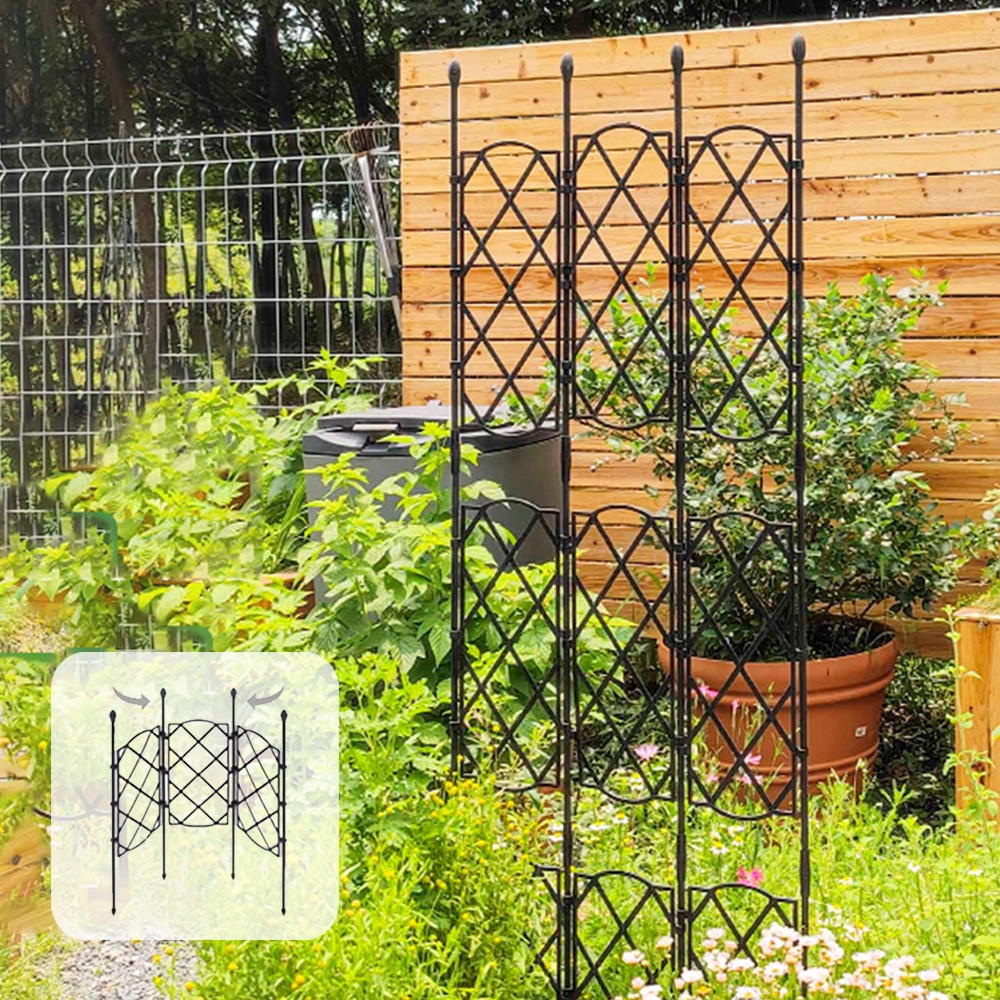 Plant Climbing Support Rack Multifunctional Flower Pots Vine Stand ...