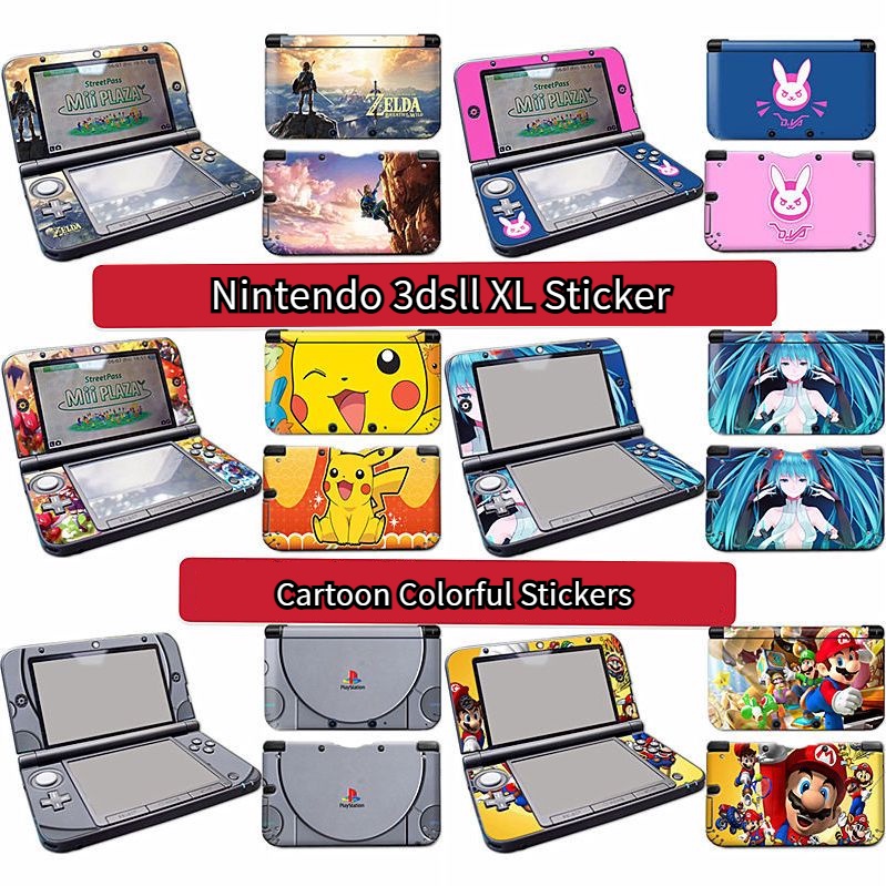 Nintendo 3dsll XL Sticker Film 3dsxl Colorful Stickers Cartoon Hatsune ...