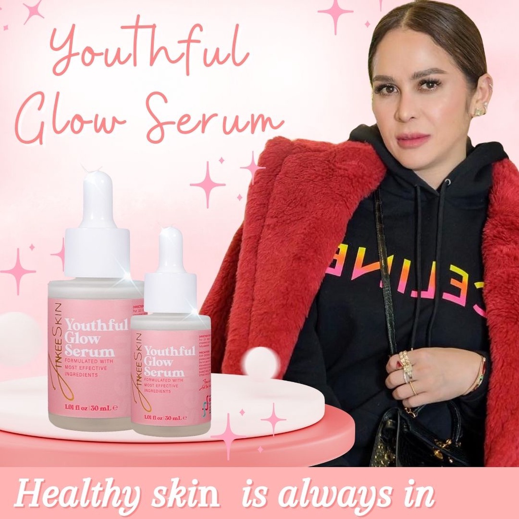 JINKEE SKIN YOUTHFUL GLOW SERUM | SKIN BRIGHTENING | AGE SPOT REMOVER ...