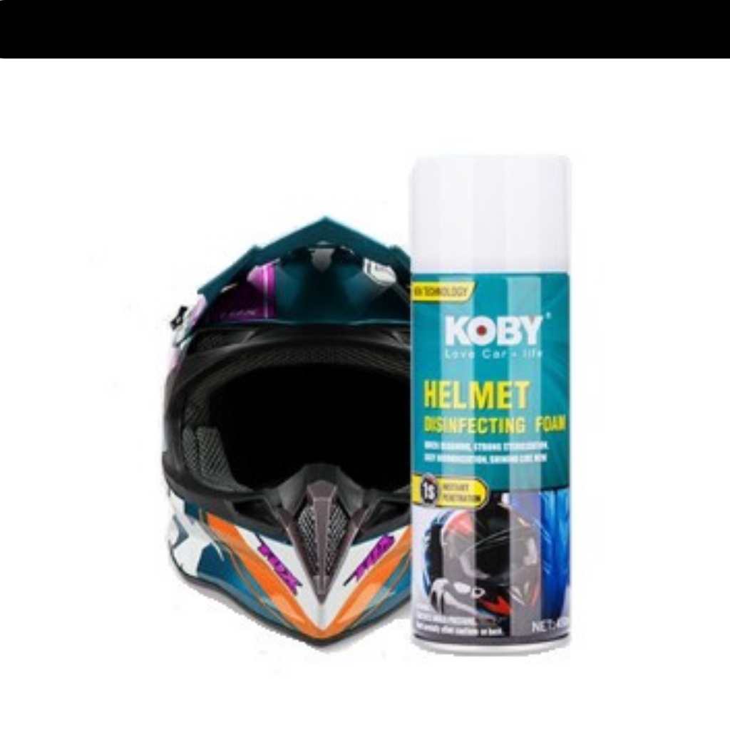 SHAWN Original Koby Helmet Disinfecting Foam Spray 450ml HELMET ...
