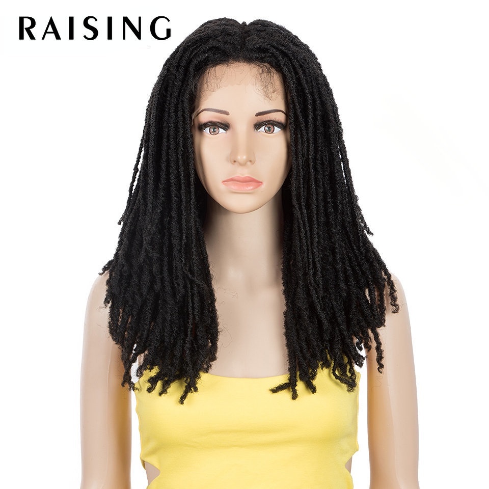 Raising Braided Wigs Synthetic Lace Front Wig 24 inch Lace Braided Hair