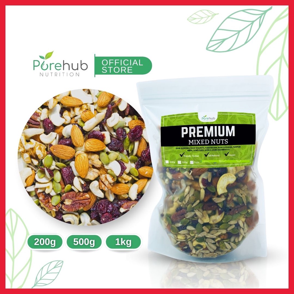 Purehub Premium Mixed Nuts | Shopee Philippines