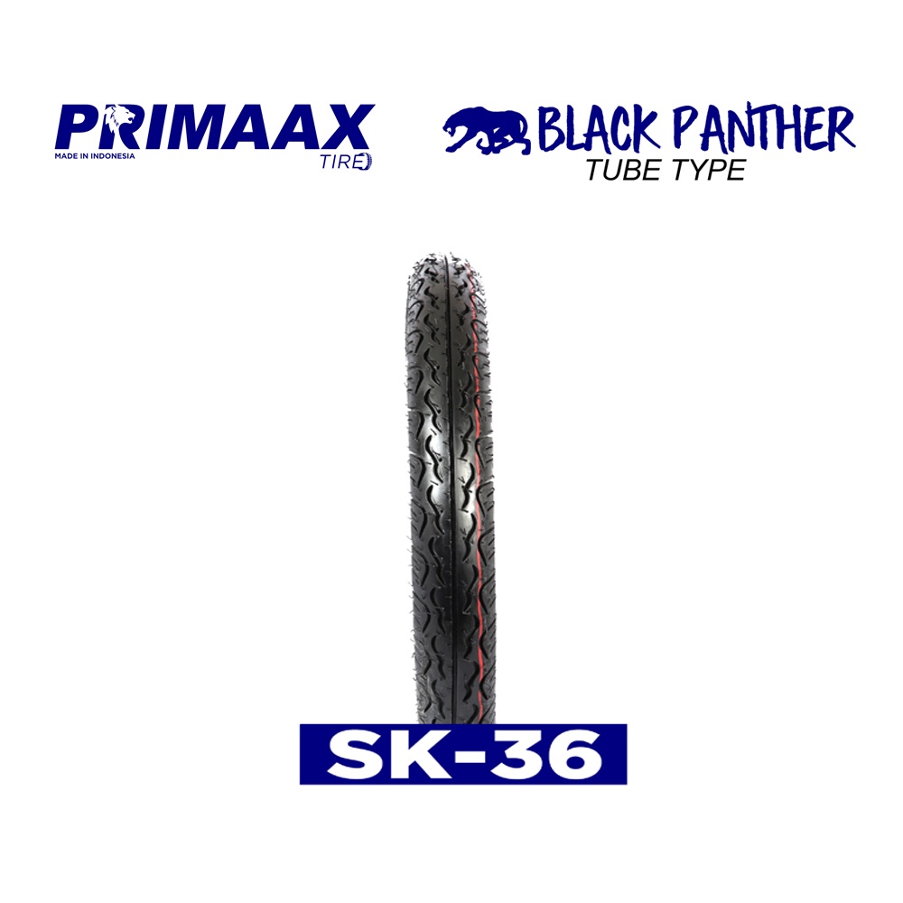 PRIMAAX SK36 BLACK PANTHER [SIZE 17] Tube Type Motorcycle Tire