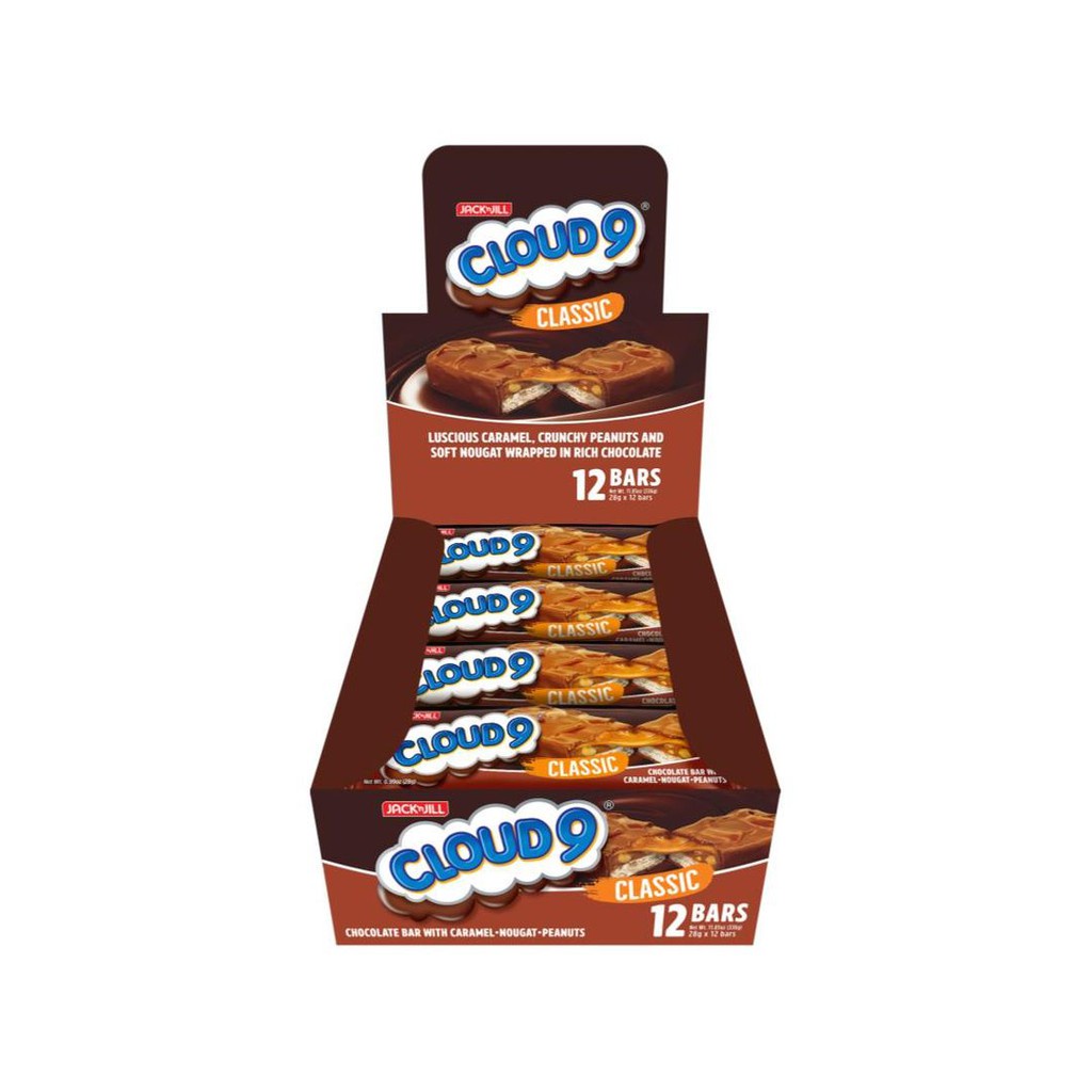 Cloud 9 Classic Bars (12 X 28g) | Shopee Philippines