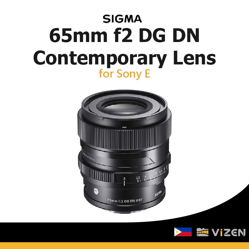 Sigma 65mm f2 DG DN Contemporary Lens for Sony E Shopee Philippines