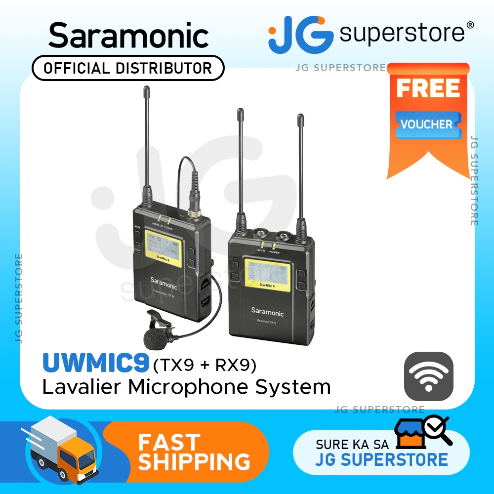 Saramonic UwMic9 RX9 – Ricevitore Wireless Per Sistema Microfonico UHF A Doppio Canale - 2