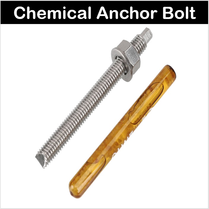 RTK 20*260 24*300 Chemical Anchor Bolt Bolts SET / Chemical Anchoring