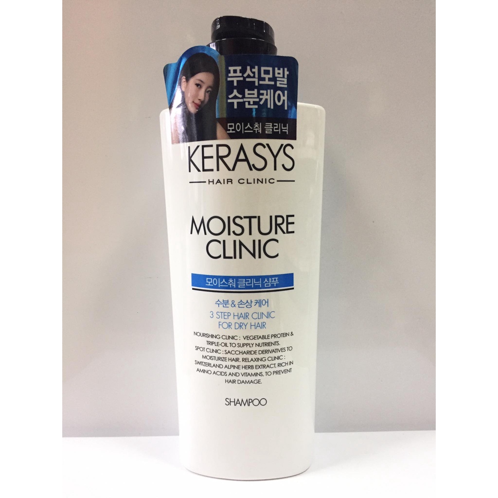 Kerasys Moisture Clinic Shampoo 600ml | Shopee Philippines