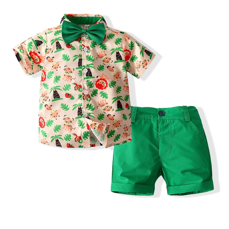 14 Years Baby Boy Zoo Keeper Safari Birthday Photoshoot Outfit
