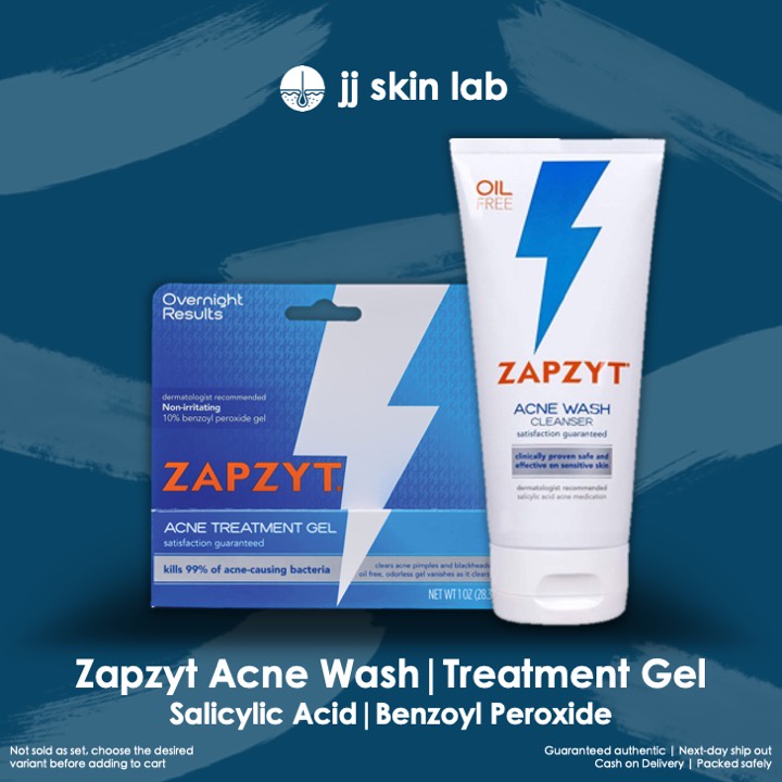 Zapzyt Benzoyl Peroxide 10% Acne Treatment Gel | Salicylic Acne Wash