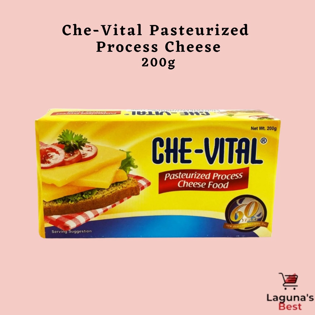 Che Vital Pasteurized Processed Cheese Food for Keto / Low Carb 200g