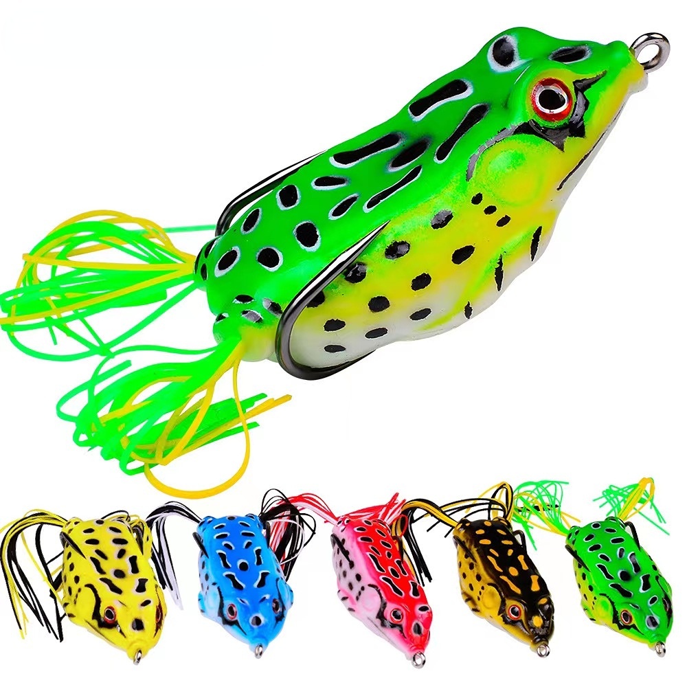 Fishing Lure Bait 15g 13g 8g 5g Frog Thunder Frog with High Carbon ...