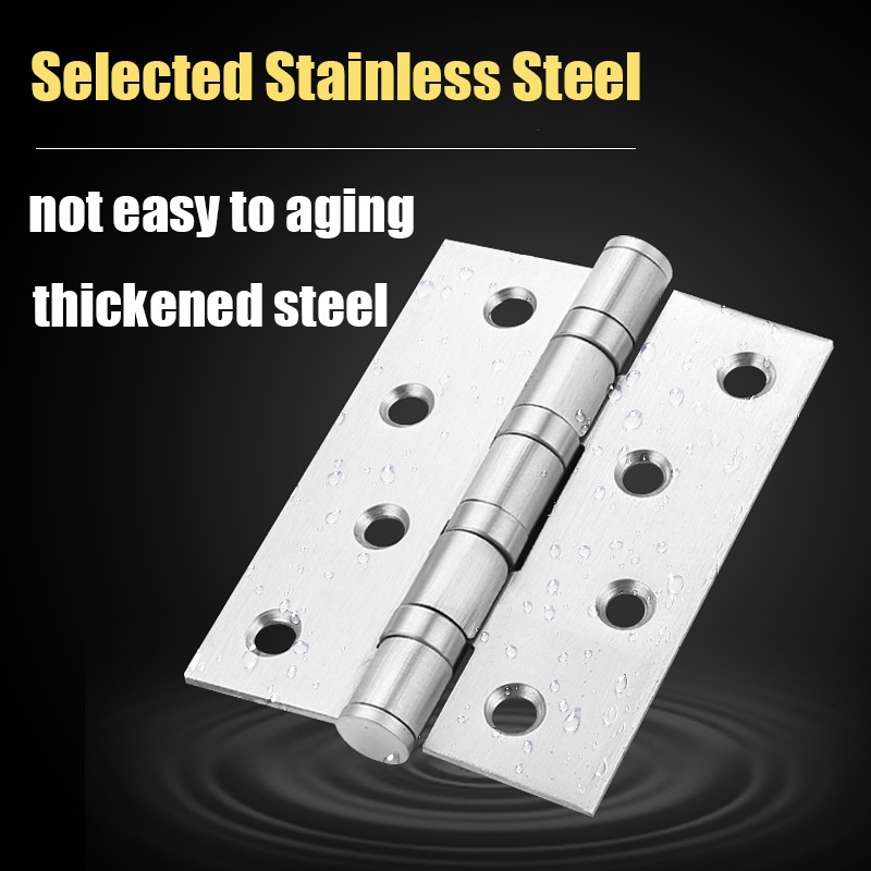 Stainless Steel 304 hardware Door Hinges Vhorse 3 sizes optional hinges