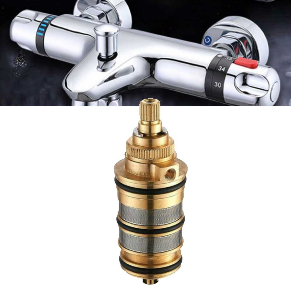 Brass Replacement Thermostatic Cartridge Shower Mixer Valve Bar Repair