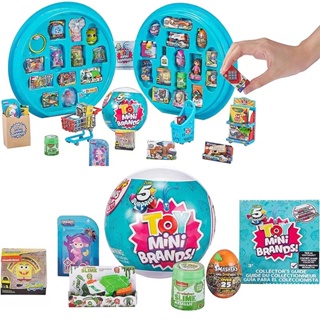 Original 5 Surprise Mini Brands Toys Balls Dino Strike Zuru Triceratops  Blind Box Dinosaur Eggs Tyrannosaurus Boys Toy Collect
