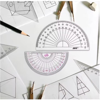 1pc Multifunctional Drawing Ruler For Students, Rotatable Geometric Ruler  With Universal Function, Stationery Set/bookmark Set, Metallic Triangle  Ruler, Protractor For Measuring Angles, Steel Ruler For Drawing, Creative  Flexible Ruler