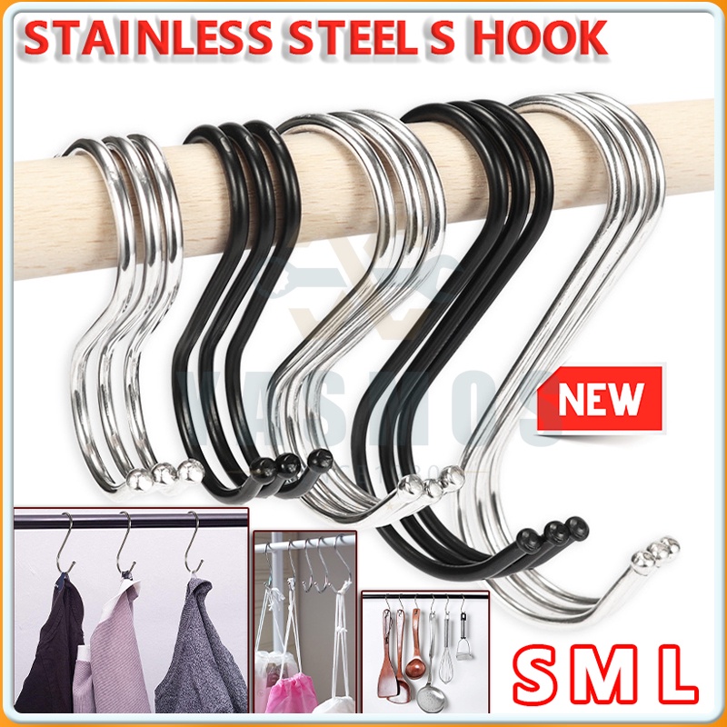 Multipurpose s hook Stainless steel hook Kitchen utensils hanger