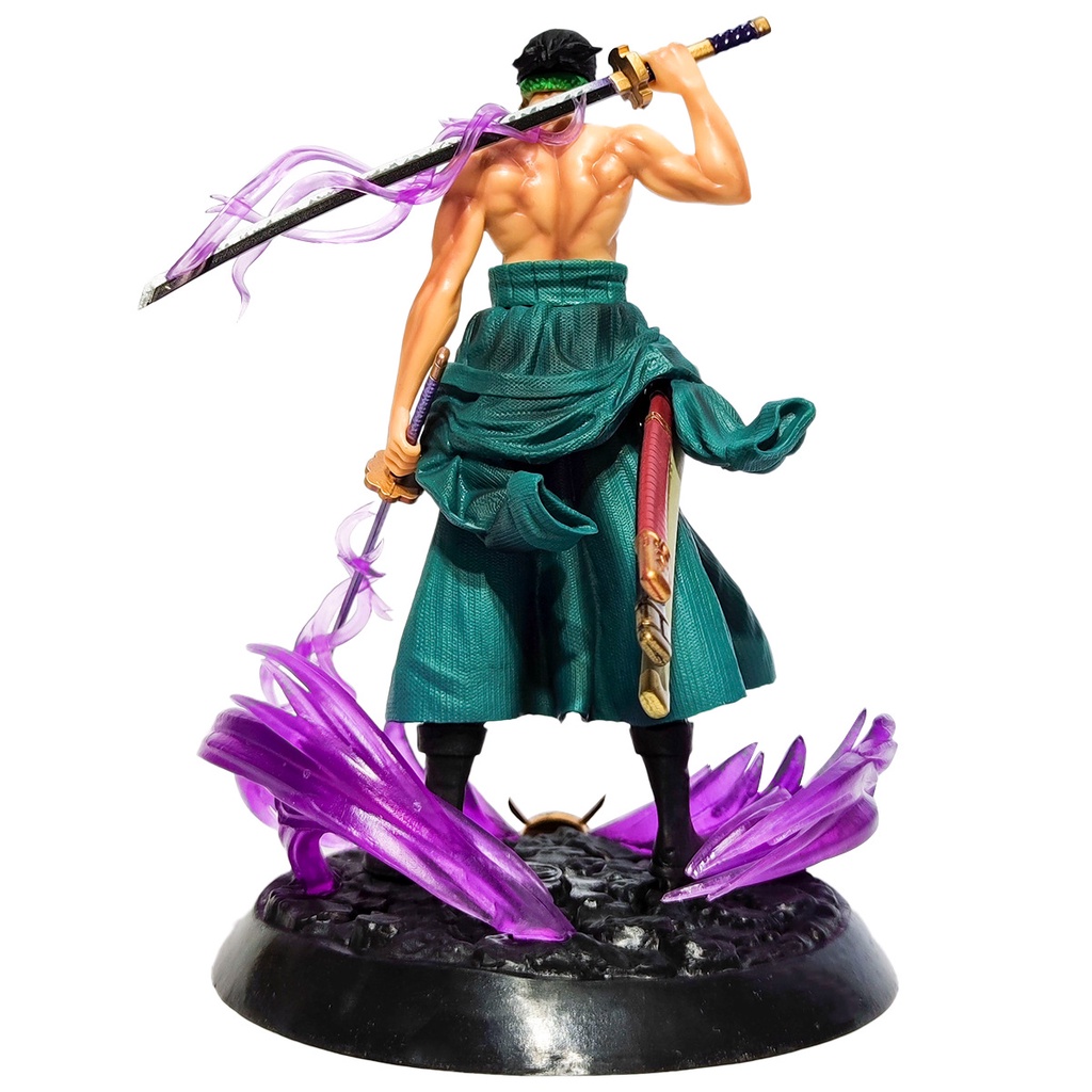 Little akiba anime one piece zoro figure model toy with box | Shopee ...
