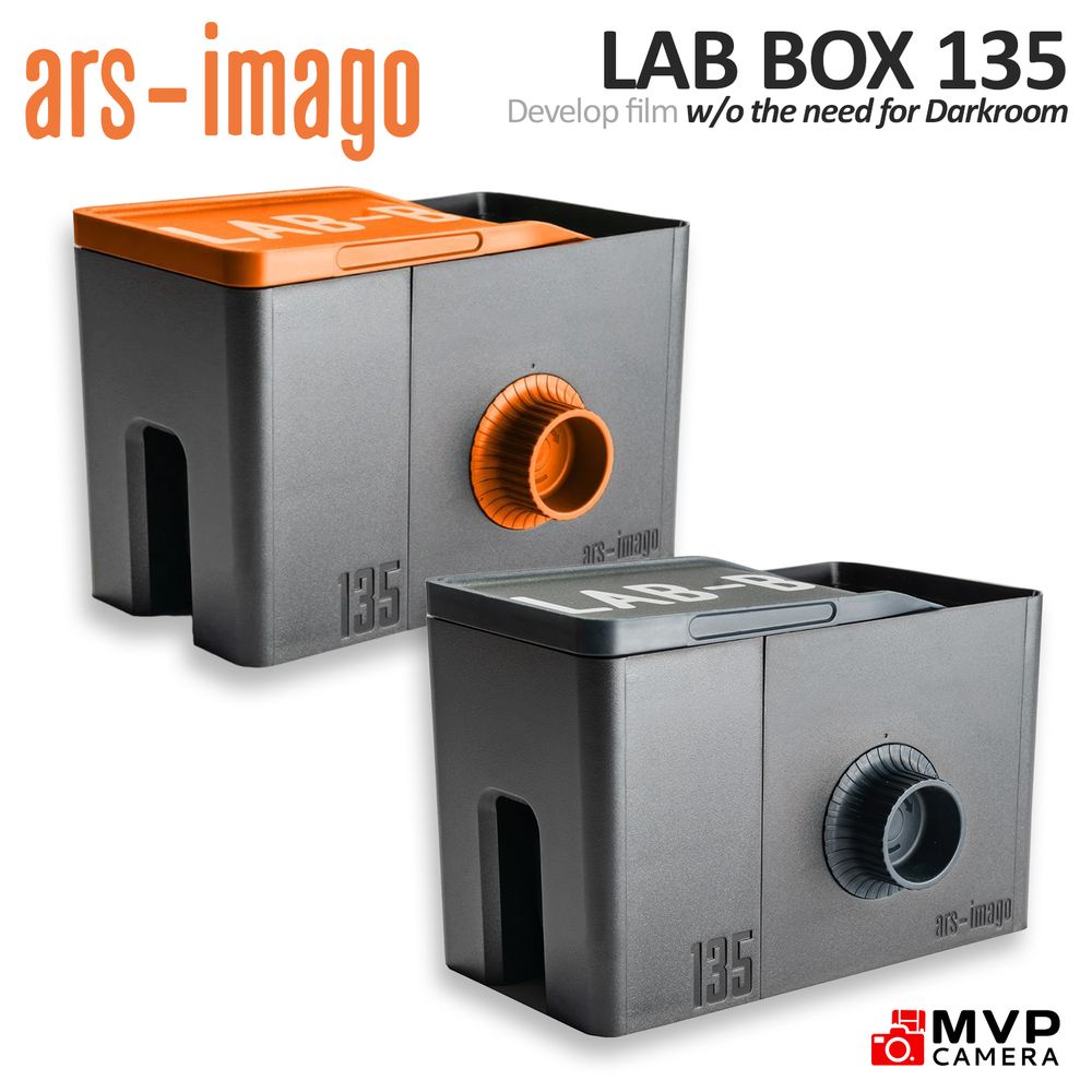 Film Developing Tank ARS IMAGO LAB-BOX Lab Box 2 Module Kit 135 Daylight  MVP CAMERA