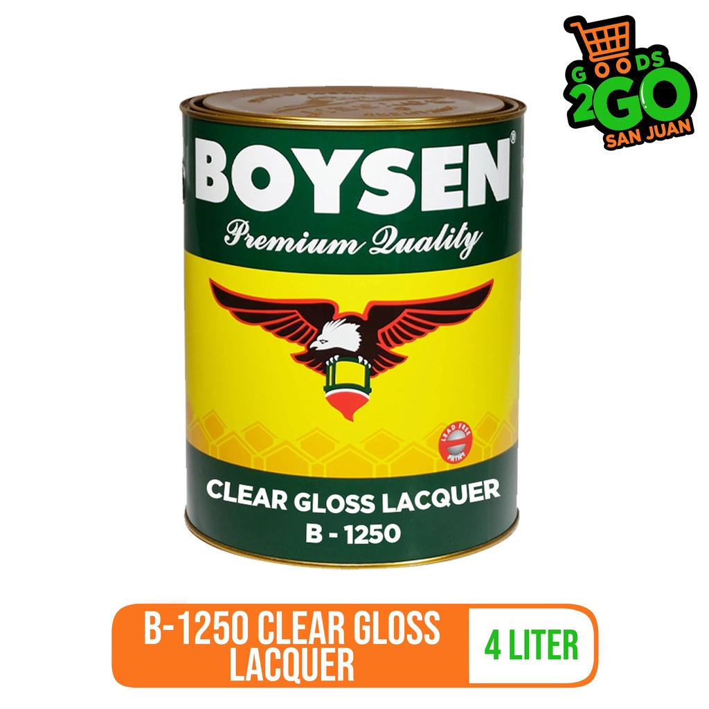 BOYSEN B1250 CLEAR GLOSS LACQUER | Shopee Philippines