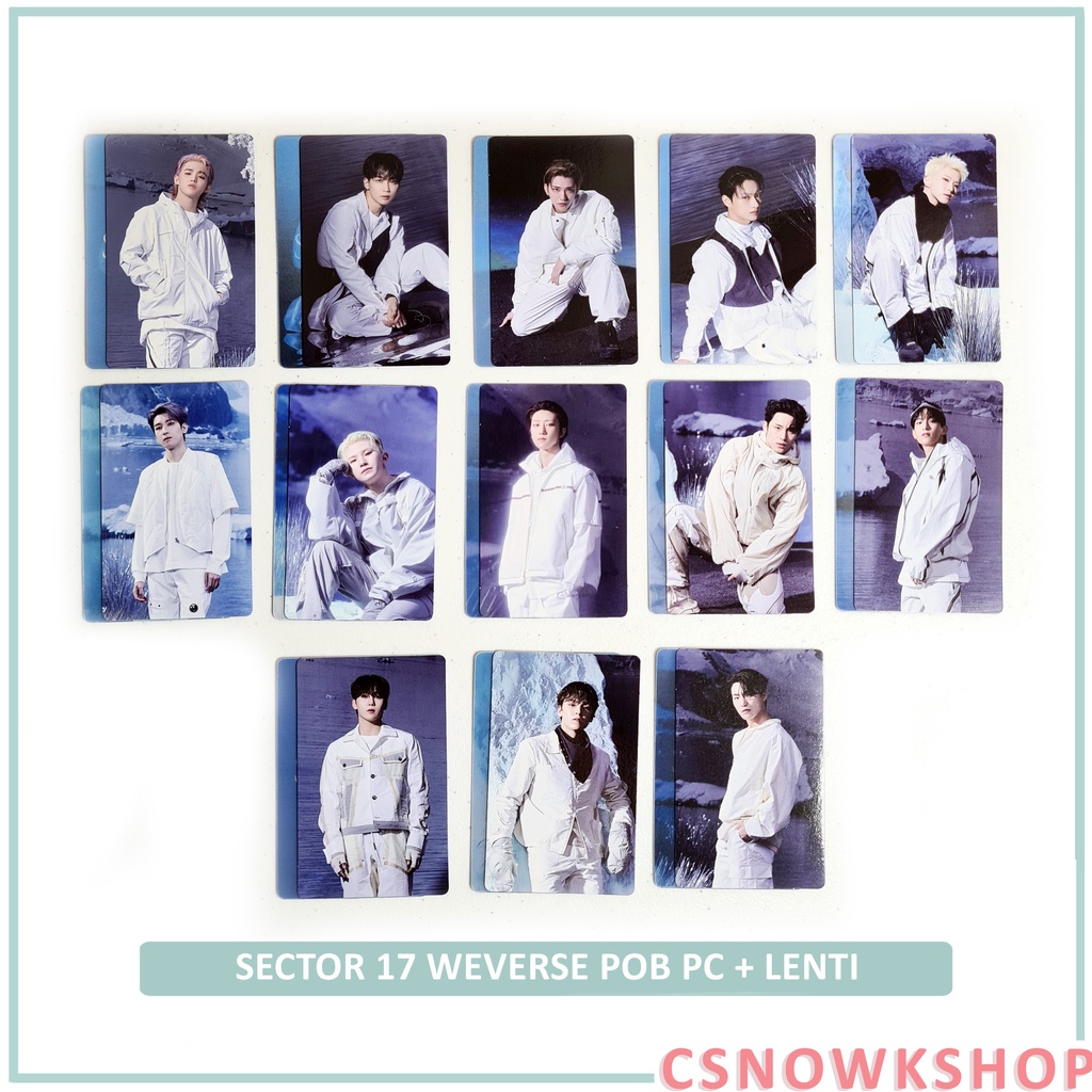 SEVENTEEN SECTOR 17 WEVERSE POB PRE ORDER BENEFIT PC + LENTICULAR