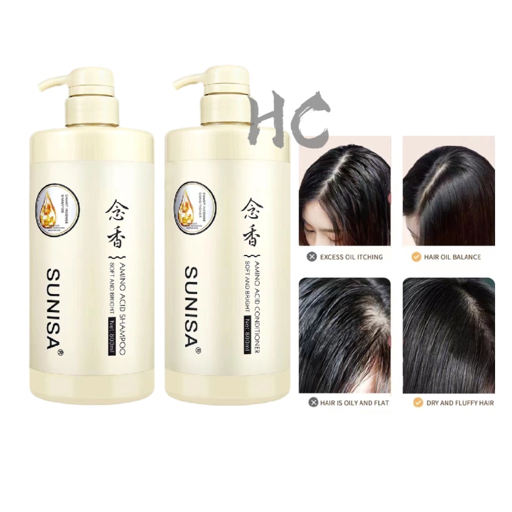 SUNISA SAKURA Japanese Hair grower shampoo800ml and Japanese