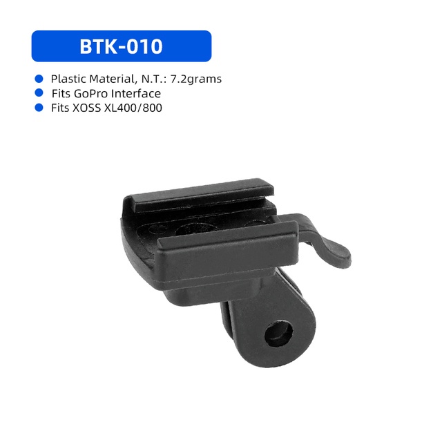 Bicycle Front Light Holder Lamp Bracket Camera Stand for GoPro Unibody