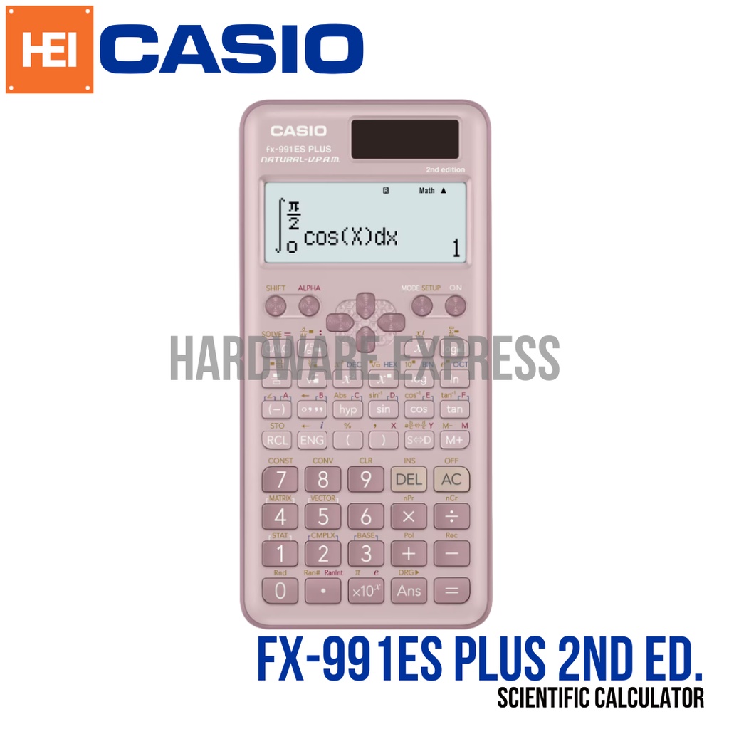 CASIO FX-991ES Plus Scientific Calculator (2nd Edition) | Shopee ...